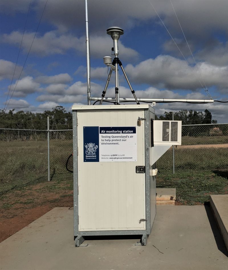A compact air monitoring station